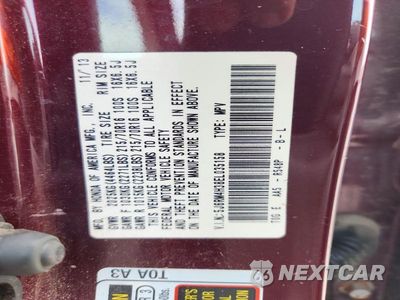 Zdjęcie 12 z 12 samochodu: 2014 HONDA CR-V LX VIN:5J6RM4H38EL035158 - miniatura