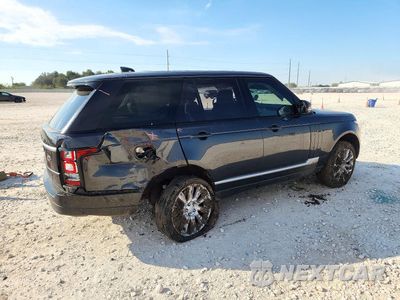 Trzecie zdjęcie samochodu z tyłu: 2017 LAND ROVER RANGE ROVER SUPERCHARGED VIN:SALGS2FE1HA366975 - miniatura