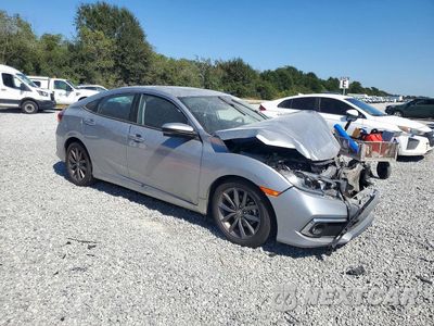 Czwarte zdjęcie samochodu z boku: 2020 HONDA CIVIC EX VIN:19XFC1F37LE005863 - miniatura