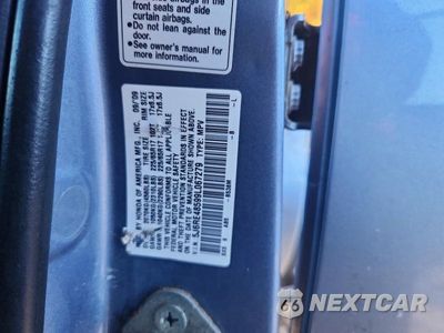 Zdjęcie 13 z 13 samochodu: 2009 HONDA CR-V EX VIN:5J6RE48599L067279 - miniatura