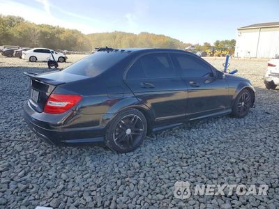Trzecie zdjęcie samochodu z tyłu: 2014 MERCEDES-BENZ C 300 4MATIC VIN:WDDGF8AB2EA943803 - miniatura