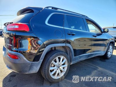 Trzecie zdjęcie samochodu z tyłu: 2016 JEEP CHEROKEE LIMITED VIN:1C4PJLDB8GW165309 - miniatura