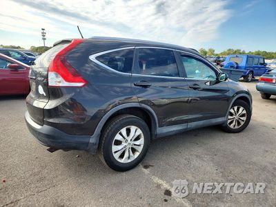 Trzecie zdjęcie samochodu z tyłu: 2013 HONDA CR-V EXL VIN:5J6RM4H72DL084633 - miniatura