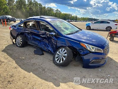 Czwarte zdjęcie samochodu z boku: 2017 HYUNDAI SONATA SPORT VIN:5NPE34AF8HH504365 - miniatura