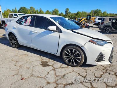 Czwarte zdjęcie samochodu z boku: 2019 TOYOTA COROLLA SE VIN:2T1BURHE1KC155666 - miniatura