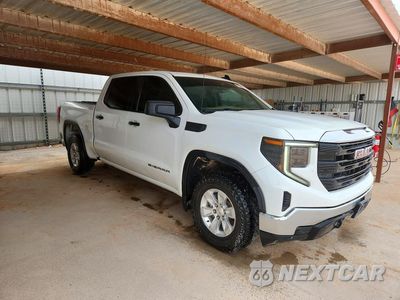 Czwarte zdjęcie samochodu z boku: 2022 GMC SIERRA K1500 VIN:1GTPUAEK5NZ603158 - miniatura