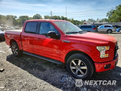 Czwarte zdjęcie samochodu z boku: 2016 FORD F150 SUPERCREW VIN:1FTEW1EP2GKD67660 - miniatura