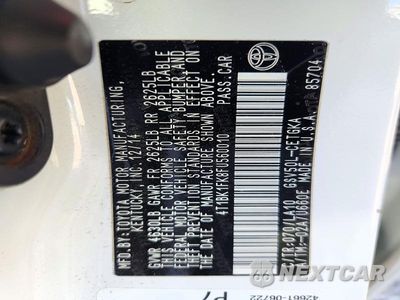 Zdjęcie 13 z 13 samochodu: 2015 TOYOTA CAMRY XLE V6 VIN:4T1BK1FK8FU560010 - miniatura