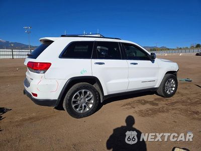 Trzecie zdjęcie samochodu z tyłu: 2016 JEEP GRAND CHEROKEE LIMITED VIN:1C4RJFBGXGC493941 - miniatura