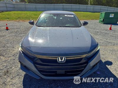 Piąte zdjęcie samochodu w środku: 2022 HONDA ACCORD HYBRID SPORT VIN:1HGCV3F27NA043696 - miniatura