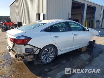 Trzecie zdjęcie samochodu z tyłu: 2019 HONDA INSIGHT TOURING VIN:19XZE4F97KE026630 - miniatura