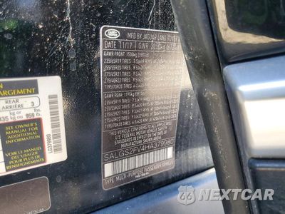 Zdjęcie 13 z 13 samochodu: 2017 LAND ROVER RANGE ROVER HSE VIN:SALGS2FV4HA379980 - miniatura