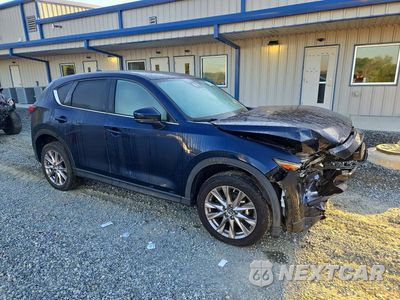 Czwarte zdjęcie samochodu z boku: 2021 MAZDA CX-5 GRAND TOURING VIN:JM3KFADM6M0412916 - miniatura