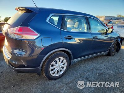 Trzecie zdjęcie samochodu z tyłu: 2016 NISSAN ROGUE S VIN:KNMAT2MV8GP654601 - miniatura
