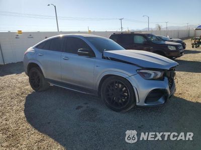 Czwarte zdjęcie samochodu z boku: 2022 MERCEDES-BENZ GLE COUPE AMG 53 4MATIC VIN:4JGFD6BB1NA662621 - miniatura