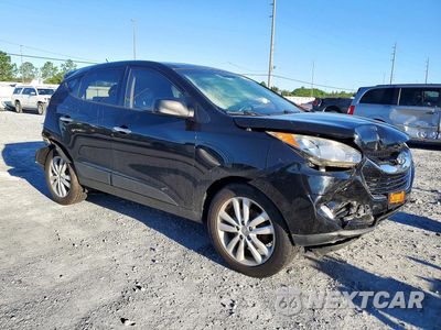 Czwarte zdjęcie samochodu z boku: 2013 HYUNDAI TUCSON LIMITED VIN:KM8JU3AC3DU650616 - miniatura