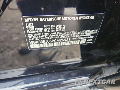 Zdjęcie 13 z 13 samochodu: 2023 BMW 760 XI VIN:WBA33EJ05PCM26921 - miniatura