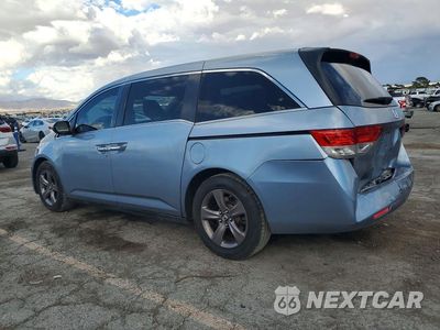 Drugie zdjęcie samochodu z przodu: 2014 HONDA ODYSSEY EXL VIN:5FNRL5H6XEB009740 - miniatura