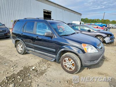 Czwarte zdjęcie samochodu z boku: 2004 HONDA CR-V EX VIN:SHSRD78884U245286 - miniatura