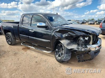 Czwarte zdjęcie samochodu z boku: 2010 CHEVROLET SILVERADO C1500 LT VIN:1GCSCSE05AZ282346 - miniatura