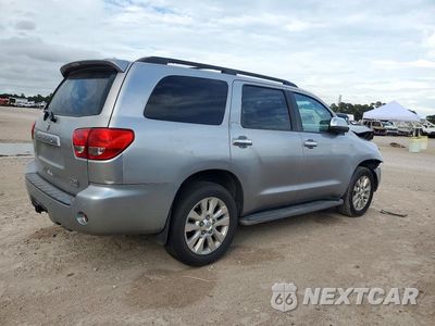Trzecie zdjęcie samochodu z tyłu: 2011 TOYOTA SEQUOIA PLATINUM VIN:5TDYY5G14BS035244 - miniatura