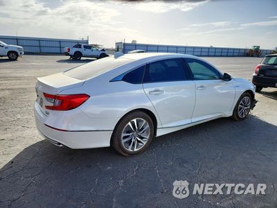 Trzecie zdjęcie samochodu z tyłu: 2019 HONDA ACCORD TOURING HYBRID VIN:1HGCV3F93KA013619 - miniatura
