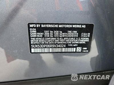 Zdjęcie 14 z 14 samochodu: 2024 BMW X3 XDRIVE30I VIN:5UX53DP06R9V34024 - miniatura