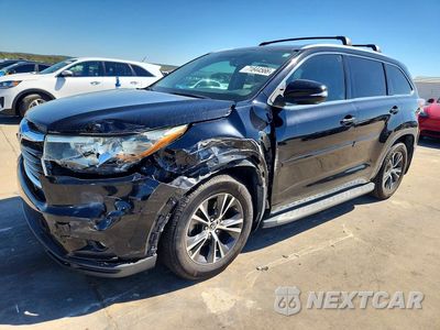 2016 TOYOTA HIGHLANDER XLE 5TDKKRFH0GS135751 - główne zdjęcie licytacji z USA - miniatura