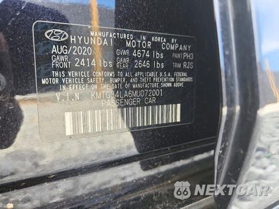 Zdjęcie 12 z 12 samochodu: 2021 GENESIS G70 ELITE VIN:KMTG34LA6MU072001 - miniatura