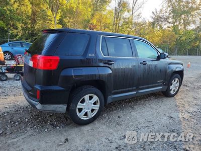 Trzecie zdjęcie samochodu z tyłu: 2016 GMC TERRAIN SLE VIN:2GKALMEK5G6177050 - miniatura