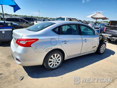 Trzecie zdjęcie samochodu z tyłu: 2019 NISSAN SENTRA S VIN:3N1AB7AP6KY362025 - miniatura