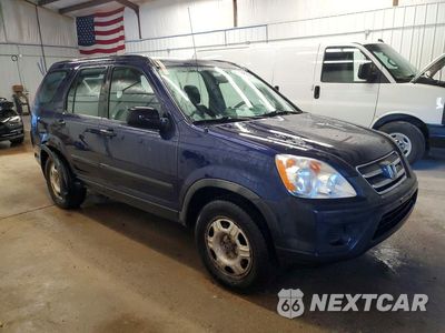 Czwarte zdjęcie samochodu z boku: 2006 HONDA CR-V LX VIN:JHLRD785X6C053612 - miniatura