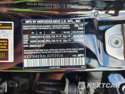 Zdjęcie 12 z 12 samochodu: 2020 MERCEDES-BENZ GLE 350 4MATIC VIN:4JGFB4KB6LA093904 - miniatura