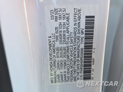 Zdjęcie 14 z 14 samochodu: 2023 HONDA CR-V SPORT VIN:7FARS6H50PE029096 - miniatura