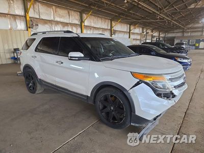 Czwarte zdjęcie samochodu z boku: 2014 FORD EXPLORER LIMITED VIN:1FM5K7F82EGC58844 - miniatura