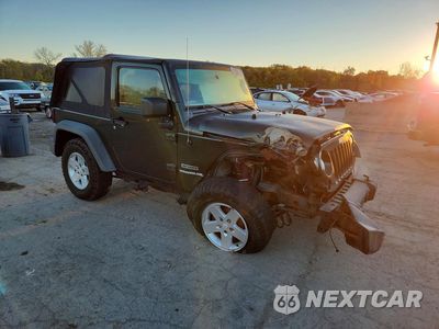Czwarte zdjęcie samochodu z boku: 2010 JEEP WRANGLER SPORT VIN:1J4GA2D12AL216856 - miniatura