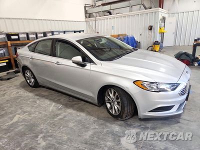 Czwarte zdjęcie samochodu z boku: 2017 FORD FUSION SE VIN:3FA6P0H74HR107254 - miniatura
