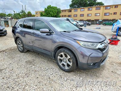 Czwarte zdjęcie samochodu z boku: 2019 HONDA CR-V EXL VIN:7FARW1H82KE037288 - miniatura