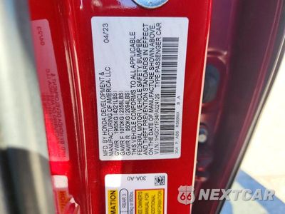 Zdjęcie 12 z 12 samochodu: 2023 HONDA ACCORD EX VIN:1HGCY1F34PA024126 - miniatura