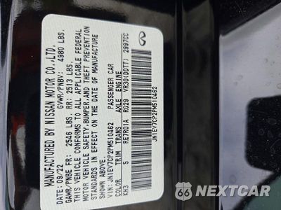 Zdjęcie 12 z 12 samochodu: 2023 INFINITI Q50 SENSORY VIN:JN1EV7CP2PM510462 - miniatura