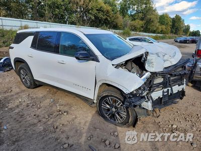 Czwarte zdjęcie samochodu z boku: 2024 CHEVROLET TRAVERSE LS VIN:1GNEVEKS8RJ147183 - miniatura