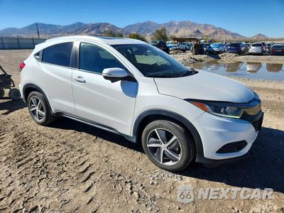 Czwarte zdjęcie samochodu z boku: 2021 HONDA HR-V EXL VIN:3CZRU6H7XMM730107 - miniatura