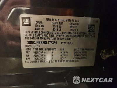 Zdjęcie 13 z 13 samochodu: 2016 CHEVROLET TRAX LS VIN:3GNCJNSB3GL176339 - miniatura