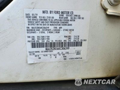 Zdjęcie 13 z 13 samochodu: 2019 FORD ECOSPORT TITANIUM VIN:MAJ3S2KE6KC306249 - miniatura