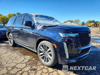 Czwarte zdjęcie samochodu z boku: 2021 CADILLAC ESCALADE SPORT VIN:1GYS4FKL1MR320530 - miniatura