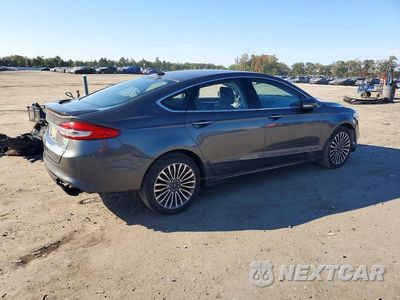Trzecie zdjęcie samochodu z tyłu: 2018 FORD FUSION TITANIUM/PLATINUM VIN:3FA6P0D9XJR275753 - miniatura