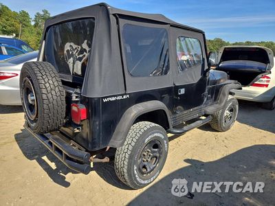 Trzecie zdjęcie samochodu z tyłu: 1991 JEEP WRANGLER / YJ S VIN:2J4FY19P4MJ133924 - miniatura