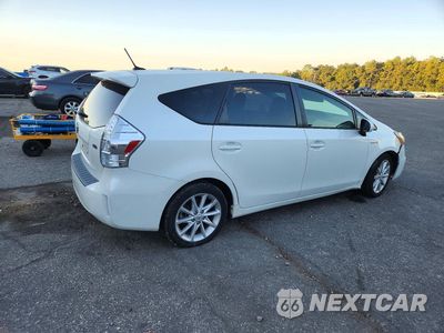 Trzecie zdjęcie samochodu z tyłu: 2012 TOYOTA PRIUS V FIVE VIN:JTDZN3EU9C3112014 - miniatura