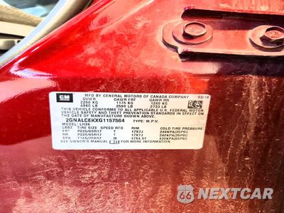 Zdjęcie 13 z 13 samochodu: 2016 CHEVROLET EQUINOX LT VIN:2GNALCEKXG1157564 - miniatura