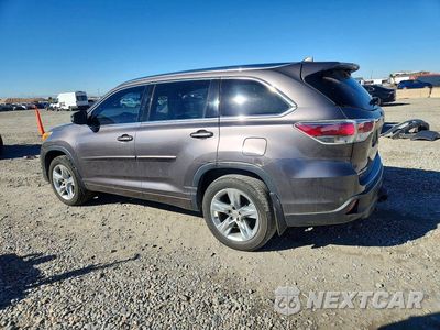Drugie zdjęcie samochodu z przodu: 2015 TOYOTA HIGHLANDER LIMITED VIN:5TDDKRFH8FS142454 - miniatura
